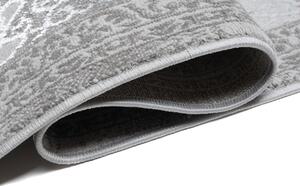 Szary nowoczesny przecierany dywan w delikatny wzór - Orso 8X