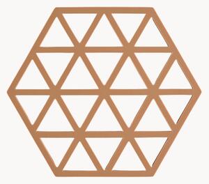 Komplet podstawek z silikonu Triangles, 6 elem