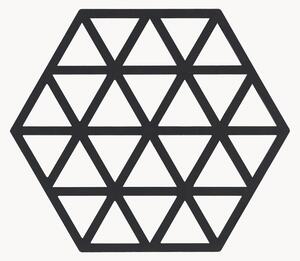 Komplet podstawek z silikonu Triangles, 6 elem