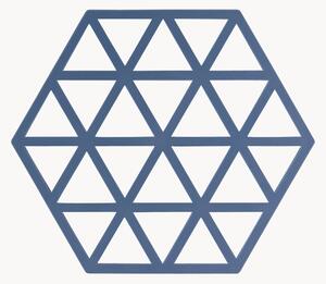 Komplet podstawek z silikonu Triangles, 6 elem