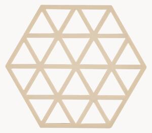 Komplet podstawek z silikonu Triangles, 6 elem