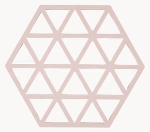Komplet podstawek z silikonu Triangles, 6 elem