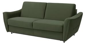 Sofa zielona rozkładana MONO