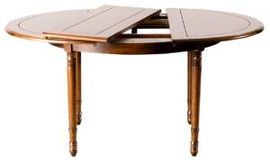 Stół okrągły rozkładany 120x76cm/160x120x76cm
