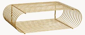 Półka ścienna z metalu Curva, S 40 cm