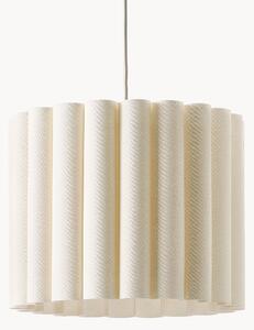Lampa wisząca z lnu Lucina