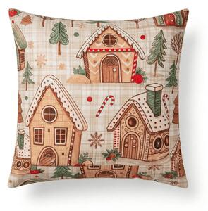 Poszewka na poduszkę z mikrofibry GINGER HOME 45x45 cm, kolorowa