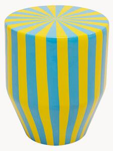 Okrągły stolik pomocniczy Candy Stripes
