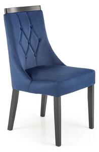 Eleganckie krzesło Royal z tkaniny velvetowej