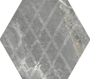 Marvelstone Light Grey Heksagon Gres Szkl. Mat. 19,8x17,1