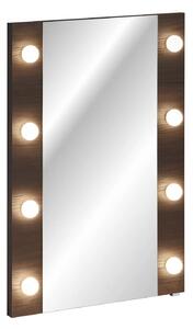 Lustro wiszące z oświetleniem LED Dąb Ristretto H2-B20