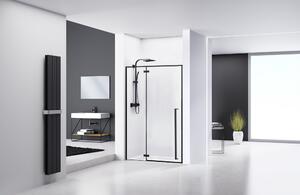 Drzwi prysznicowe FARGO BLACK MAT 100