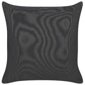 2 bawełniane poduszki dekoracyjne wzór geometryczny 45x45 cm czarno-białe Benzoin Beliani