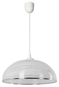 Biała kuchenna lampa wisząca - S735-Ankona