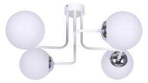 Biała nowoczesna lampa sufitowa - S757-Kolia