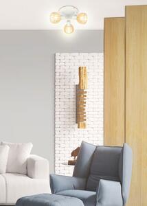 Biała lampa sufitowa w stylu skandynawskim - K092-Treja