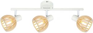 Biała stylowa lampa sufitowa do salonu - K088-Treja