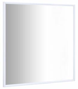 Lustro w białej ramie, 60x60 cm