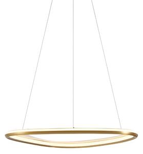 Designerska lampa wisząca złota z 3-stopniową regulacją ściemniania - Organico