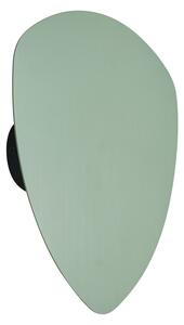 Designerski kinkiet zielony organiczny 32 cm 2-źródła światła - Pulley