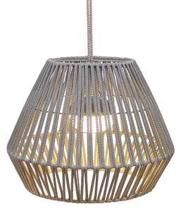 Zewnetrzna Orientalna lampa wisząca zliny zwbudowanym ściemnianym akumulatorem LED - Contra Oswietlenie zewnetrzne