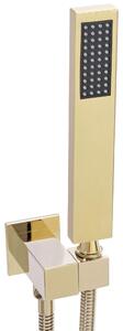 Zestaw Prysznicowy Podtynkowy FENIX DAVIS Złoty z termostatem + BOX