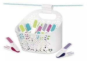 Tescoma Klamerki do prania w koszyku CLEAN KIT, 20 szt