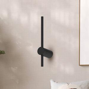 Kinkiet LED Swing Milagro Lighting, czarny, salon / jadalnia, metal, nowoczesny