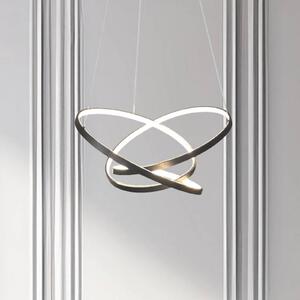 Lampa wisząca Empoli Milagro Lighting, czarny, salon / jadalnia, metal, nowoczesny