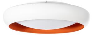 Lampy sufitowe Lindby, Serava, ściemnialny, biały, salon, tworzywo sztuczne, nowoczesny