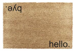 Wycieraczka z włókna kokosowego 40x60 cm Hello, Bye – Artsy Doormats