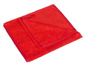 Bellatex Ręcznik frotte czerwony, 30 x 30 cm, 30 x 50 cm