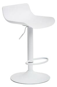 Hoker MOSS II biały krzesło barowe regulowane obrotowe