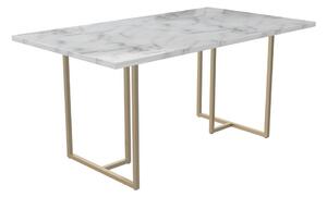 Stół w dekorze marmuru 90x160 cm Astor – CosmoLiving by Cosmopolitan