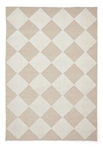 Biało-beżowy dywan odpowiedni do prania 160x230 cm Lyna Beige&White – Think Rugs