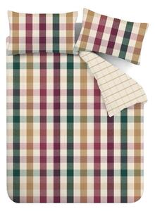 Pościel dwuosobowa 200x200 cm Autumn Check – Catherine Lansfield