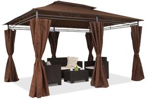Pawilon ogrodowy Ibiza 3x4m brązowy Garden Point