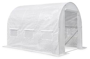 Tunel foliowy do uprawy roślin 2x3,5m biały Garden Point