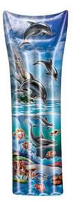 Dmuchany materac DOLPHIN 183x68 cm niebieski