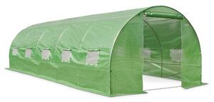 Zielony tunel foliowy z metalowym stelażem 3x8m Garden Point