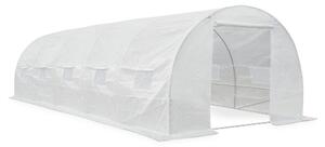 Tunel foliowy z metalowym stelażem 3x8m biały Garden Point