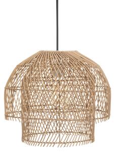 Wisząca lampa rattanowa KERY
