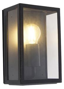 Inteligentna lampa ścienna zewnętrzna czarna 25,5 cm z WiFi A60 IP44 - Rotterdam