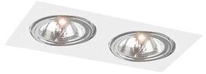 Shilo-Amplex Shilo 7328 - Oprawa wpuszczana KOMORO 2xGU10/15W/230V biały AML0078