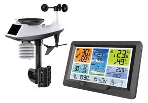 Solight Solight TE90- Profesjonalna stacja pogodowa z kolorowym wyświetlaczem LCD i budzikiem 3xAA SL1120