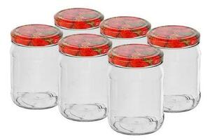 Browin 11252 zestaw słoików z pokrywką Twist 500 ml, 6 szt