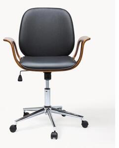 Krzesło biurowe ze sztucznej skóry Patron, obrotowe