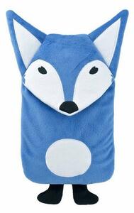 Hugo Frosch Termofor dla dzieci Eco Junior Comfort z motywem lisa, niebieski