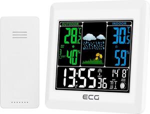 ECG MS 300 White stacja pogodowa, biały