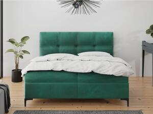 Kontynentalne łóżko tapicerowane Loro 120x200 z dwoma pojemnikami różne kolory
